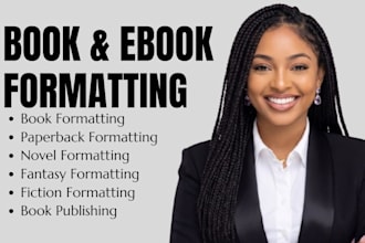 do book formatting, novel formatting, fantasy formatting, fiction formatting
