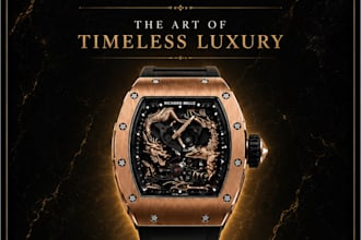 design premium luxury product catalog brochure and magazine