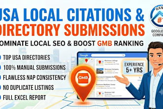 do USA local citations and directory submissions