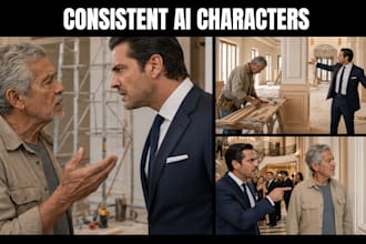 create ai storytelling images with consistent characters