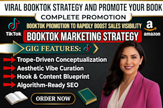 create a viral booktok marketing strategy and promote your book