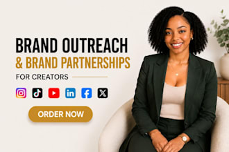 do brand outreach and brand partnerships for creators