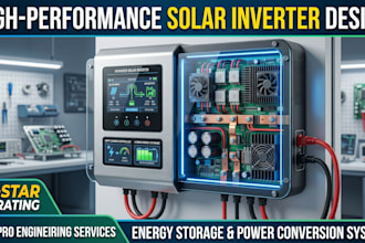 design power electronics pcb for ev bms solar inverter renewable energy systems