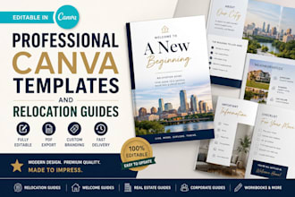 editable canva templates, workbooks and planners