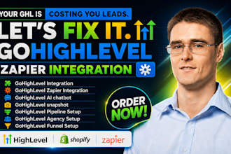 set up gohighlevel zapier integration, gohighlevel ai chatbot and snapshot