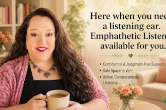 provide empathetic listening and peace of mind