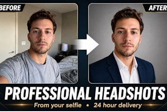 turn your selfie into a realistic professional ai headshot