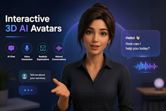 build interactive 3d ai avatars