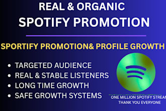 do spotify music promotion real spotify growth organic spotify promotion