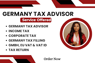 do income tax corporate tax gmbh tax german tax advisor vat oss eu vat