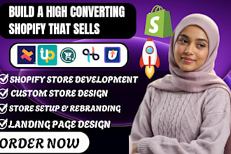design shopify print on demand, jewelry, pet, fashion store and app setup