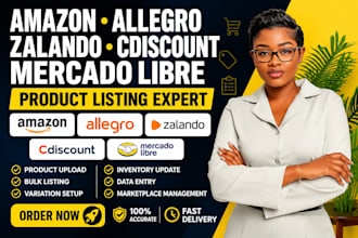 list amazon product allegro zalando cdiscount mercado libre marketplace product