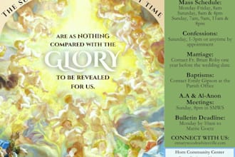 create and edit your catholic parish bulletin remotely