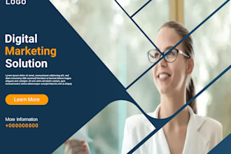 digital marketing solutions poster