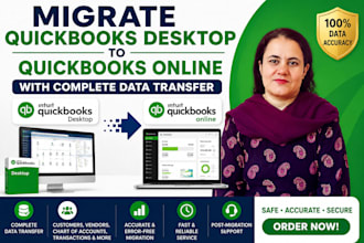 migrate quickbooks desktop to quickbooks online and fix accounting data
