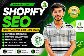 shopify SEO and shopify store optimization for better rankings