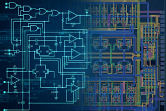 design model and layout rf, simulate and analog integrated circuits