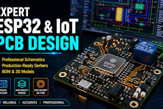 design custom esp32  arduino iot raspberry pi pico smart schematic pcb
