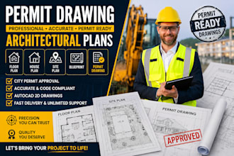 draw permit ready architectural site plans for massachusetts tennessee florida