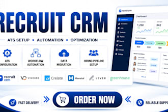 recruit CRM vincere crelate manatal lever workable greenhouse icims jazzhr ats