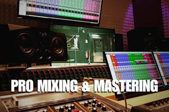 provide professional audio mixing for your song