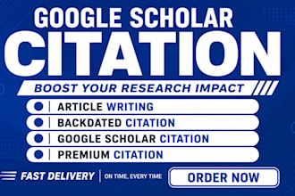 increase google scholar citation, h index increasing in a top ranking journal