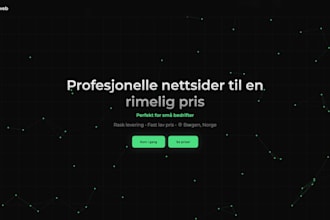 build you a professional landing page