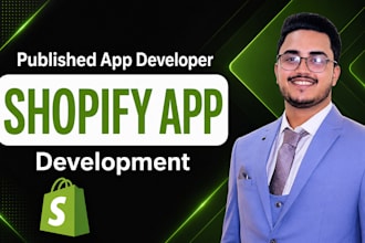 develop a custom shopify app or private app for your store