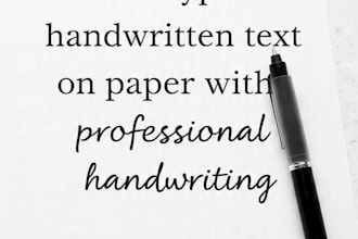 type your handwritten notes PDF or image into ms word accurately