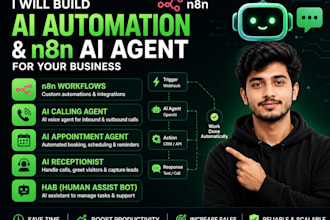 build ai receptionist and voice agent for calls and booking