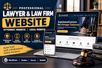 create lawyer, law firm attorney solicitor and legal website