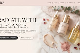 design wix beauty salon website makeup artist website cosmetic website