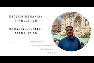 provide english to romanian or romanian to english translation