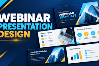design webinar slides design,course presentation,educational training slide deck
