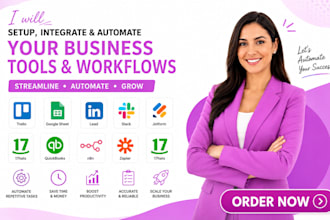setup trello google sheet lead slack jotform 17hats quickbooks n8n zapier asana