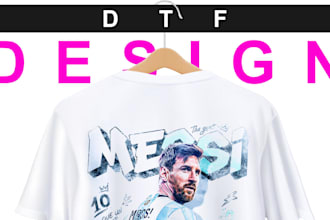 messi custom tshirt designs