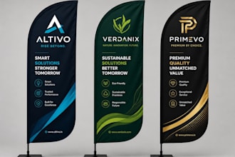 design professional feather flags and beach flags