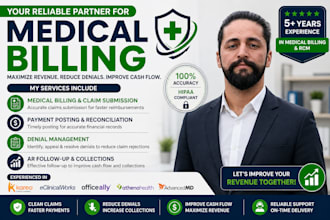 do medical billing, payment posting, and denial management