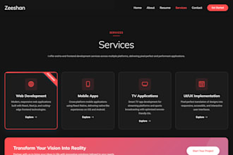 build a custom angular web app or dashboard with clean, responsive UI