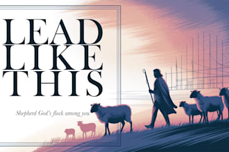 design a cohesive church sermon series graphics package