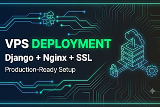 deploy your python or django app to a vps with nginx and gunicorn
