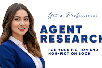 do literary agent research, query letter, book proposal, synopsis and critique