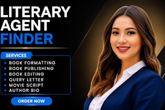 do literary agent research, query letter, book proposal, synopsis and critique