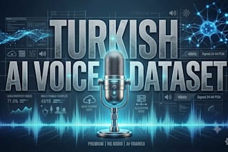 provide professional turkish voice data for ai training