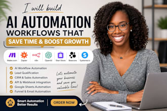 do integration automation and ai workflows in make zapier n8n