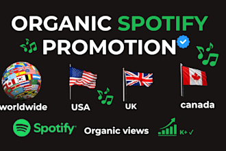 do organic spotify promotion and viral music marketing for track growth