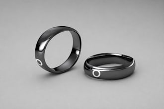 design ai smart home device, blender solidworks futuristic iot product 3d model