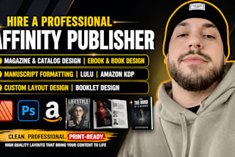 design professional layouts using affinity publisher for any project