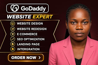 godaddy website design godaddy website redesign develop godaddy website design