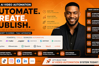build ai video automation with creatomate, shotstack, heygen, n8n, make com